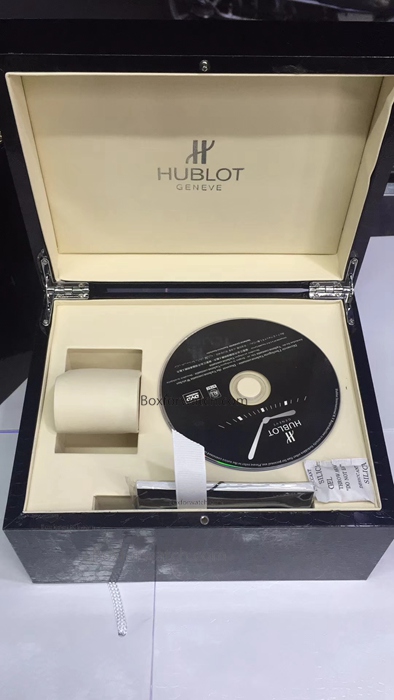 Copy Hublot Watch box With Luxury Booklet and Disk